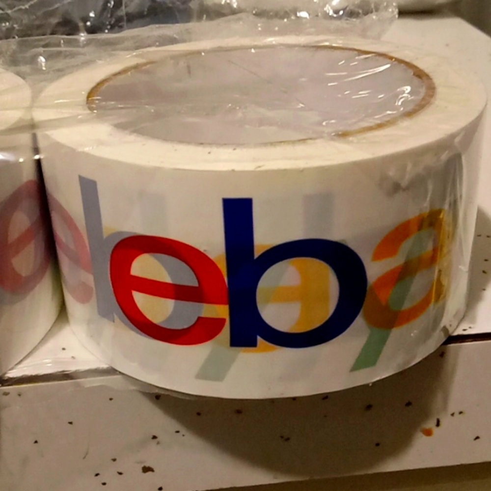 2-Rolls "EBAY" Logo Packing Tape